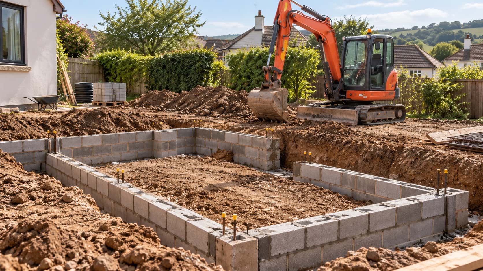 Torquay House extension groundwork under way -2